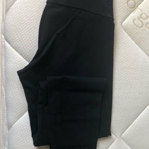 Groceries apparel organic cotton, black leggings, size S